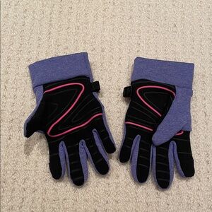 Head Kids Gloves - Black and Purple